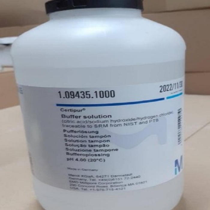 BUFFER SOLUTION PH 4 MERCK